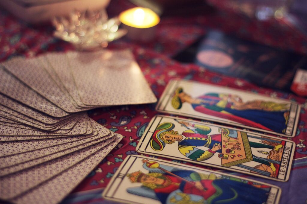 Tarot card reading